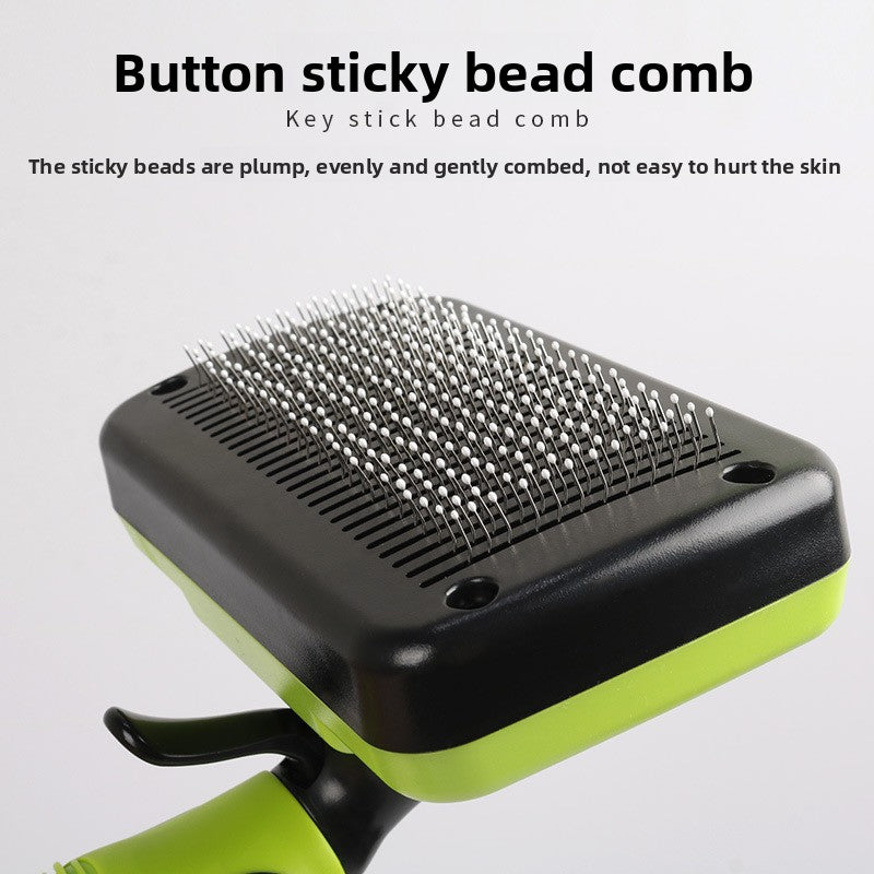 3-in-1 Pet Grooming Brush – Deshedding & Bath Massage Tool