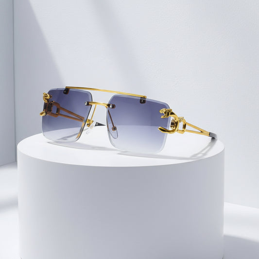 Fashion Gold Frame Sunglasses