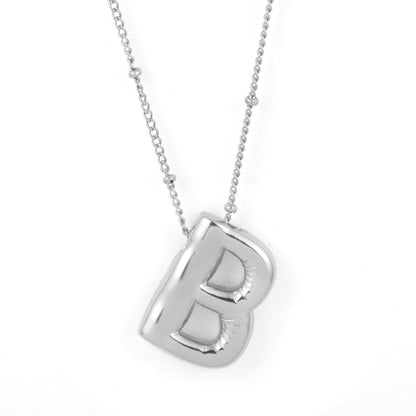 Bubble Alphabet Necklace