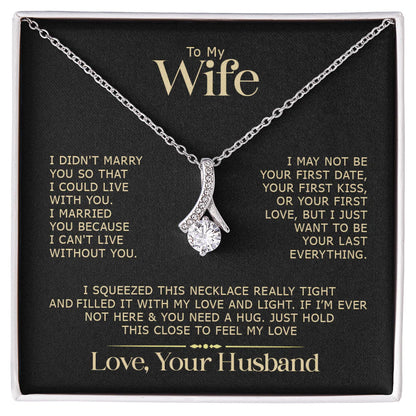 Herringbone Zircon Necklace