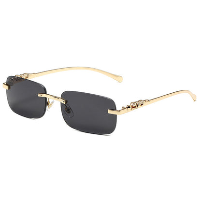 Rimless Square Sunglasses