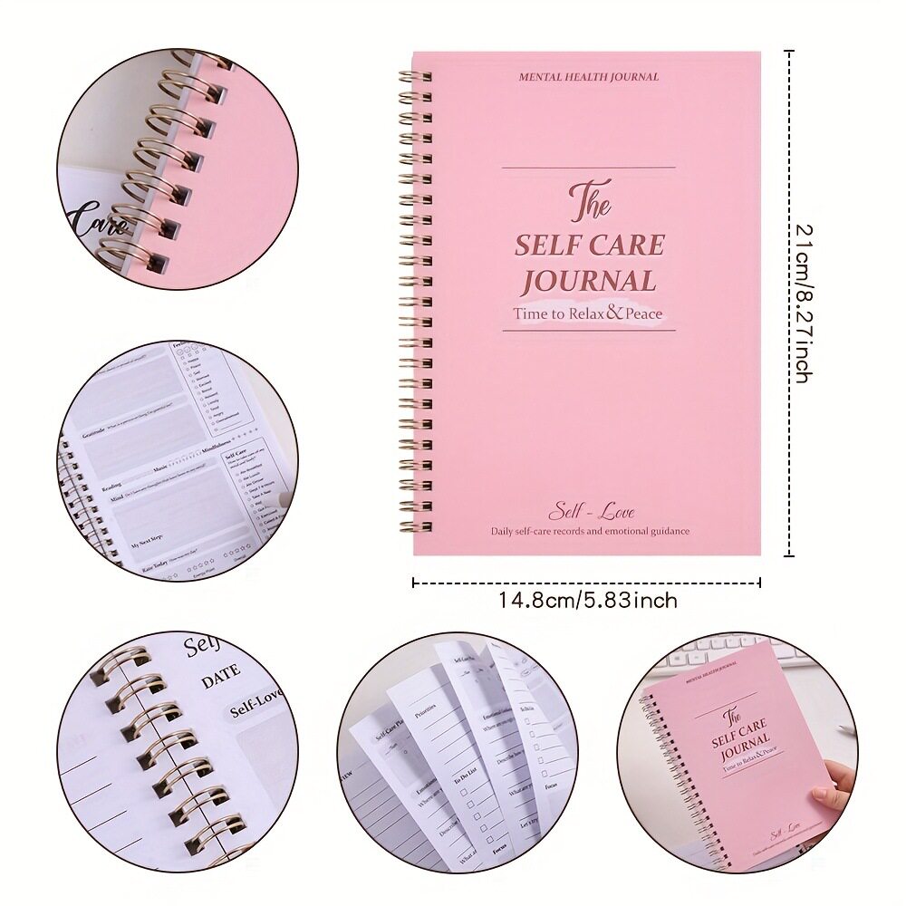 Self-Care Journal – A5 Guided Wellness Diary