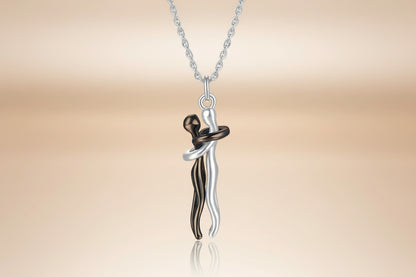 925 Silver Infinite Love Embrace Necklace