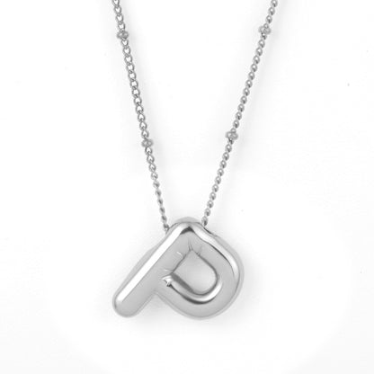 Bubble Alphabet Necklace