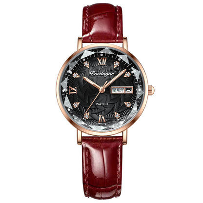 Luminous Quartz Dial  & Calendar Display  watch