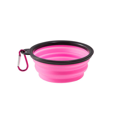 PawFold™ 2-in-1 Portable Pet Travel Bowl