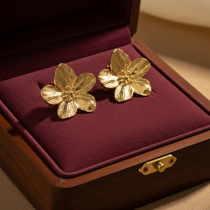 Floral Stud Earrings