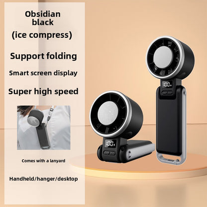 Handheld Neck Fan Semiconductor Cooling  Fan