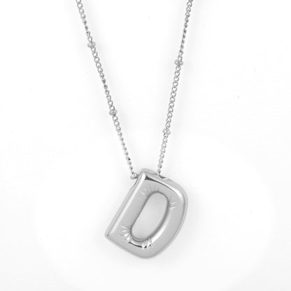 Bubble Alphabet Necklace