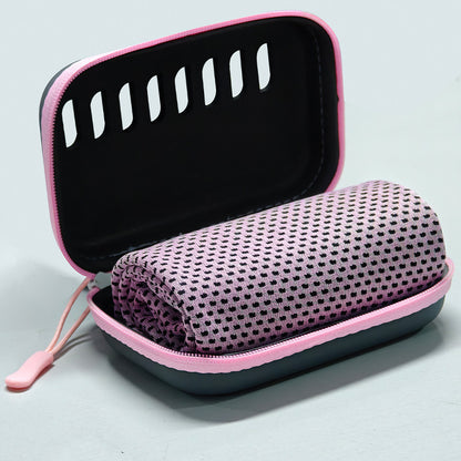 👉 EVA Cooling Sports Towel with Portable Box – Quick-Dry & Sweat Absorbent for Gym & Outdoor
