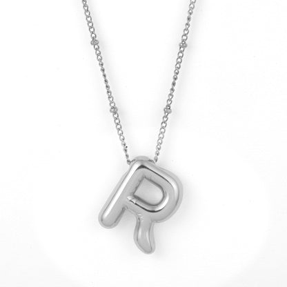 Bubble Alphabet Necklace