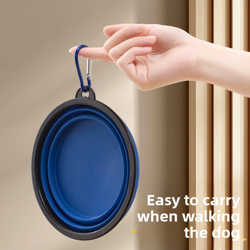 PawFold™ 2-in-1 Portable Pet Travel Bowl