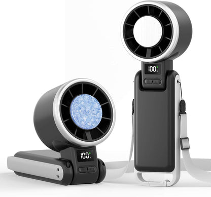 Handheld Neck Fan Semiconductor Cooling  Fan