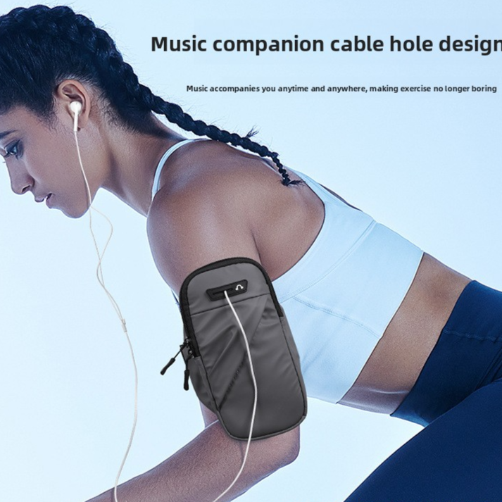 Breathable Sports Phone Armband – Lightweight Running & Fitness Arm Band Holder