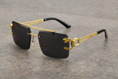 Fashion Gold Frame Sunglasses