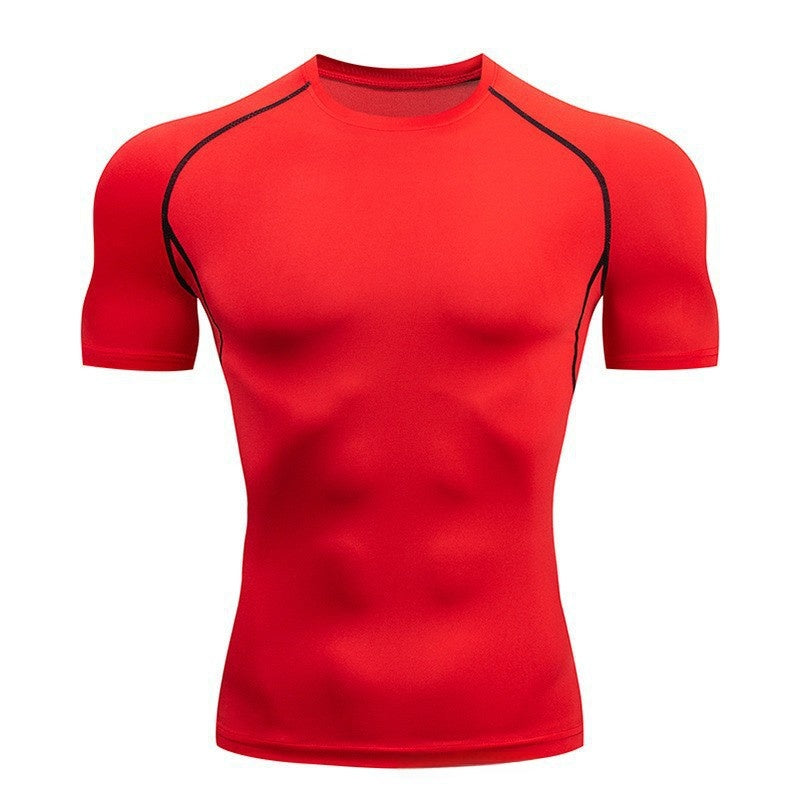 Men’s Short-Sleeve Compression Sports T-Shirt