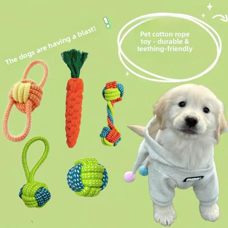 TugPlay™ Dog Rope Toys
