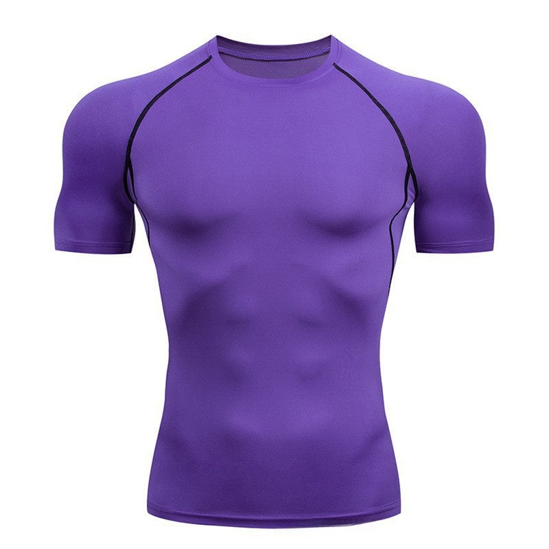 Men’s Short-Sleeve Compression Sports T-Shirt