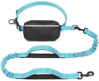 Multifunctional Reflective Dog Walking Waist Leash