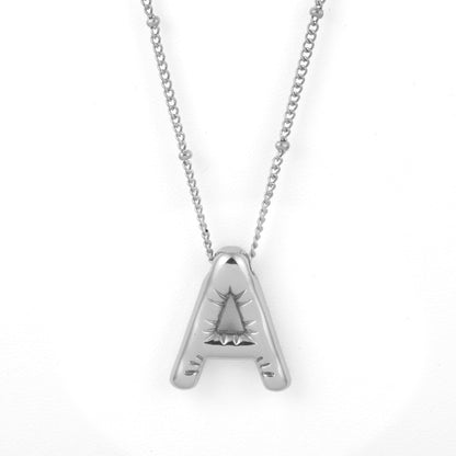 Bubble Alphabet Necklace