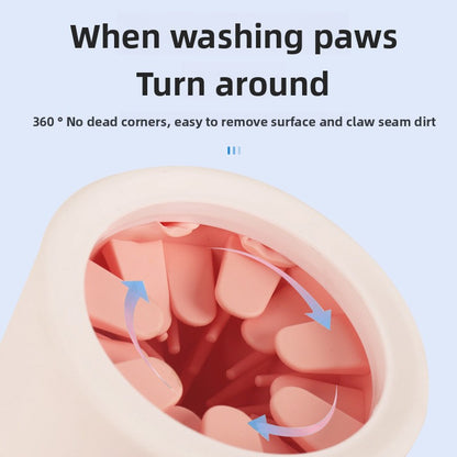 Portable Dog Paw Cleaning Cup