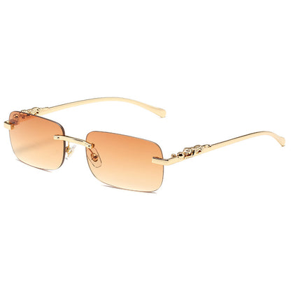 Rimless Square Sunglasses
