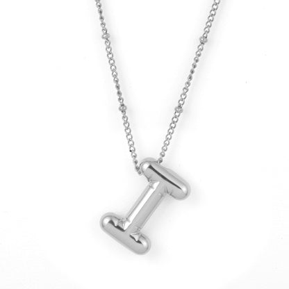 Bubble Alphabet Necklace