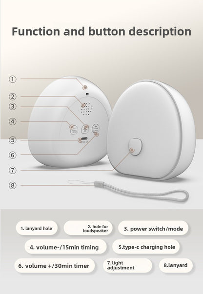 DreamGlow™ White Noise Night Light.