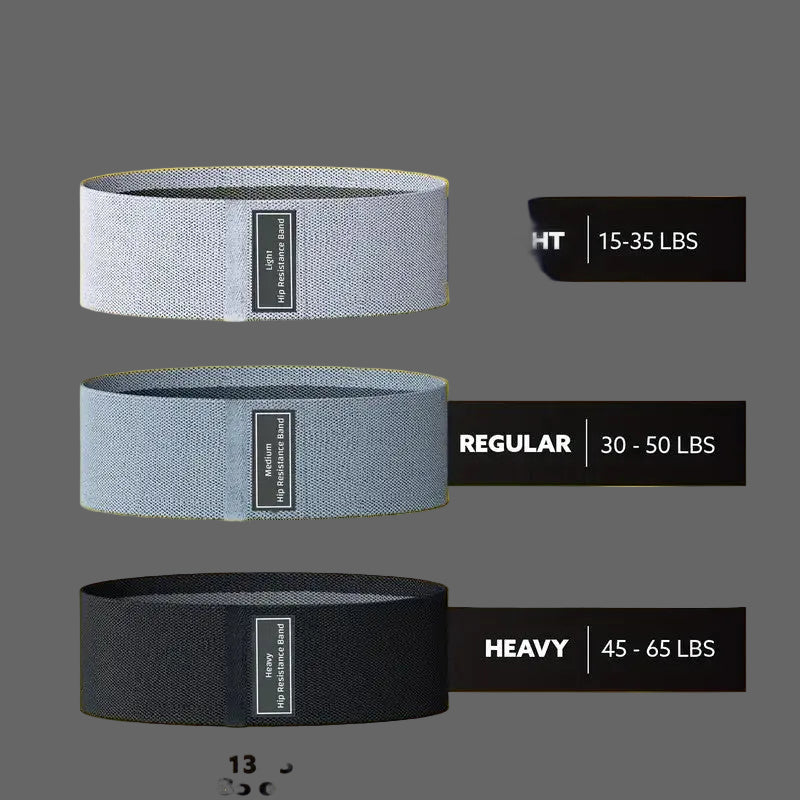 Elastic Fitness Resistance Band for Yoga and Hip Training
