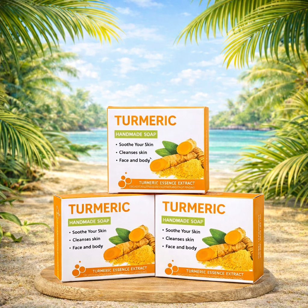 Turmeric and Ginger Essential Oil Handmade Soap