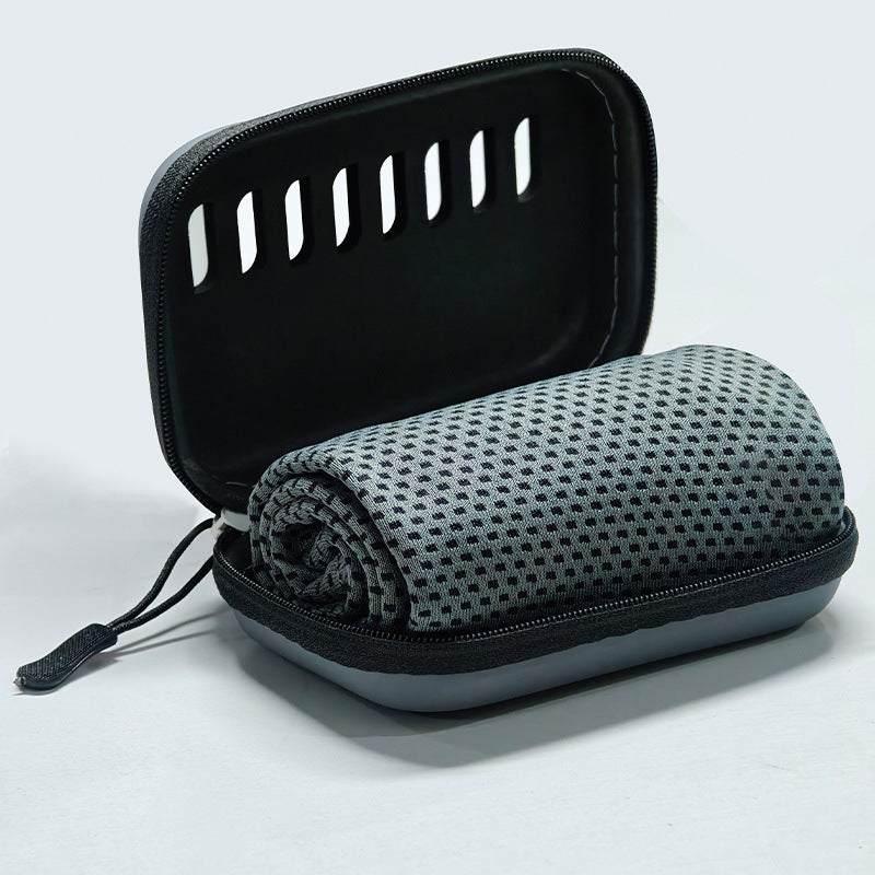 👉 EVA Cooling Sports Towel with Portable Box – Quick-Dry & Sweat Absorbent for Gym & Outdoor