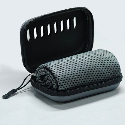 👉 EVA Cooling Sports Towel with Portable Box – Quick-Dry & Sweat Absorbent for Gym & Outdoor