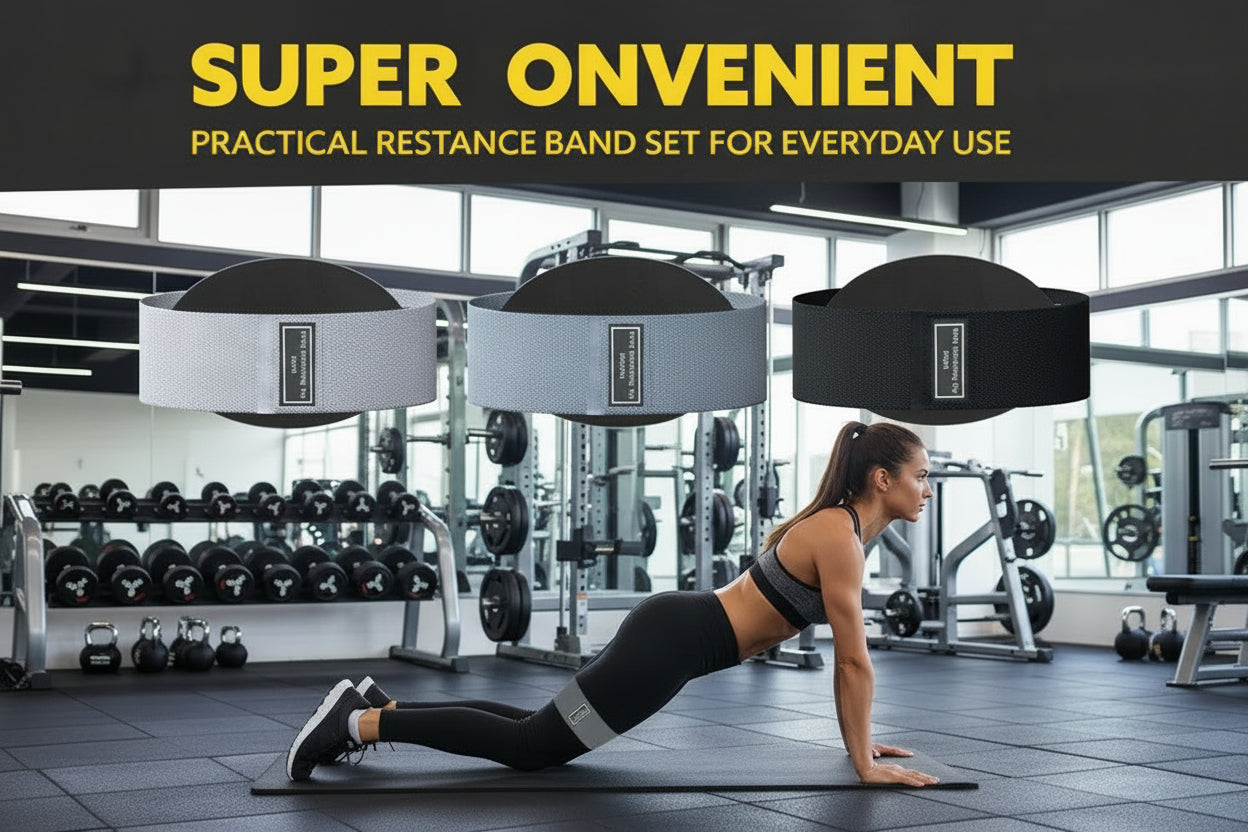 Elastic Fitness Resistance Band for Yoga and Hip Training