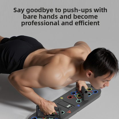 PowerPress™ 3-in-1 Push-Up Board – Chest & Core Training System