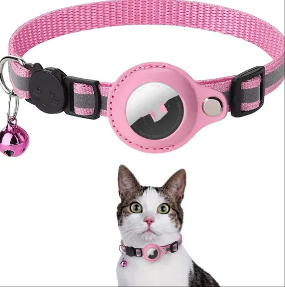 SafePaw™ Reflective AirTag Pet Collar