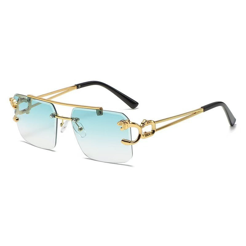Fashion Gold Frame Sunglasses