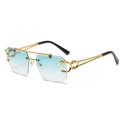 Fashion Gold Frame Sunglasses