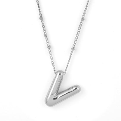 Bubble Alphabet Necklace