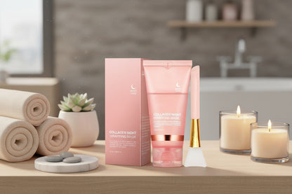 Collagen Overnight Peel-Off Face Mask – Hydrating & Firming Treatment