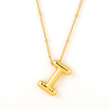 Bubble Alphabet Necklace