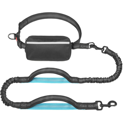 Multifunctional Reflective Dog Walking Waist Leash